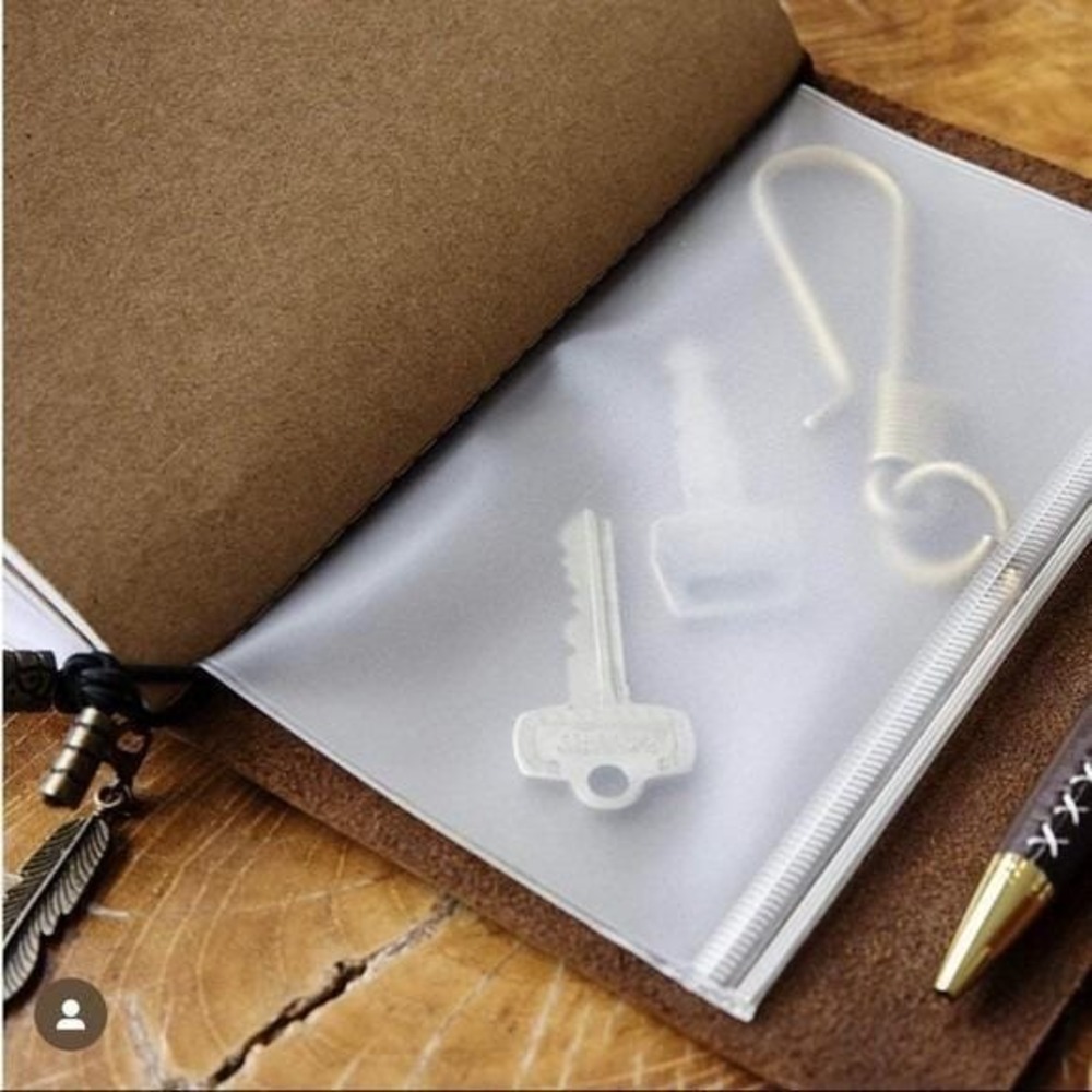 100% Genuine Leather Notebook Journal Gift Set Fountain Pen Brown 5x7in Gift Box - Picture 9 of 12